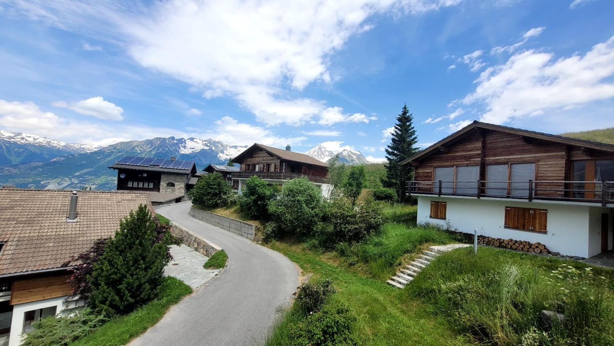 Chalet Bergmann Bürchen Exterior foto